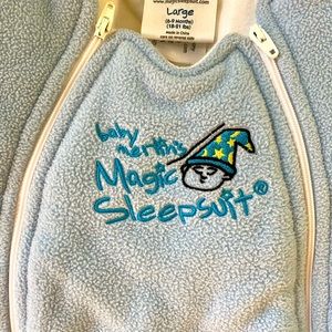 Fleece Merlin’s Magic Sleepsuit size Large